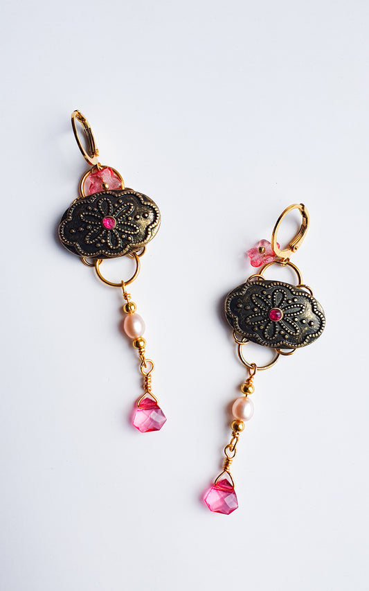 "Turkish delight" earrings